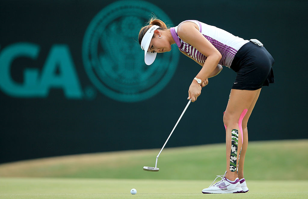 Is Paula Creamer Wearing Underwear on a Golf Course? 