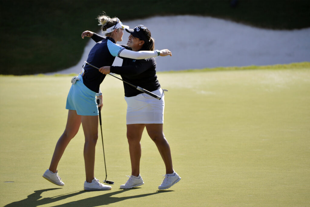 Nelly Korda & LIzette Salas