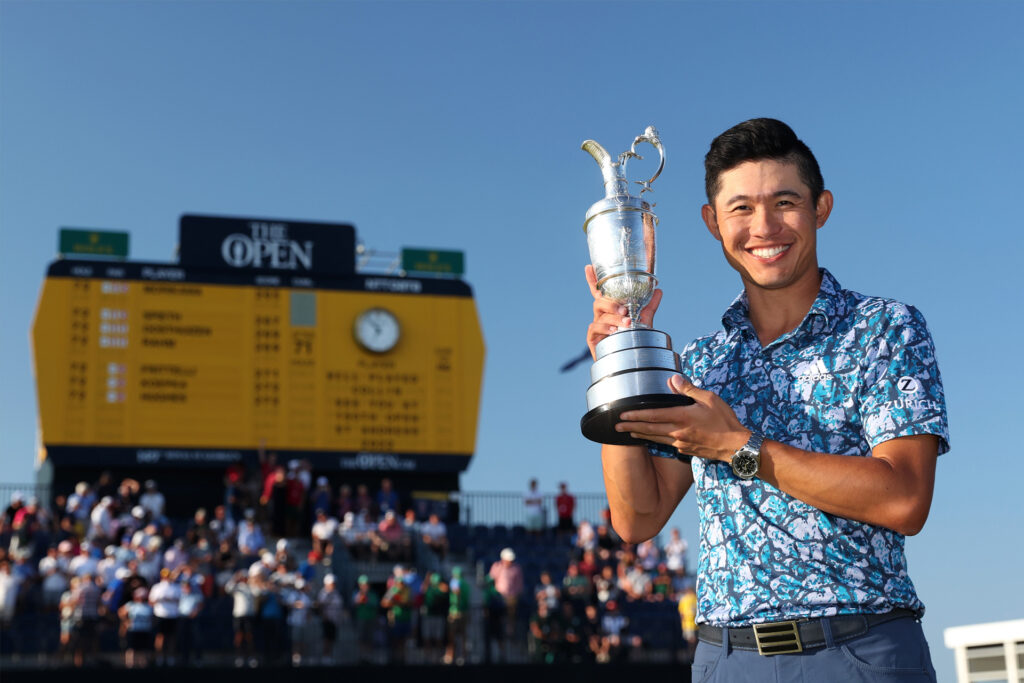 Collin Morikawa The Open Champion