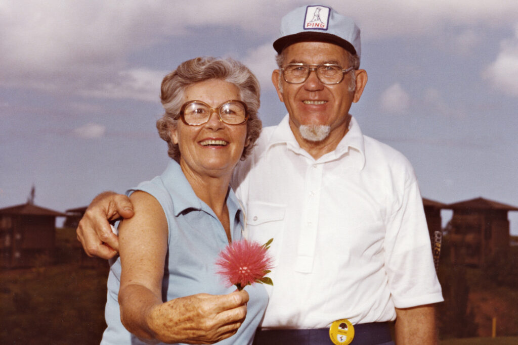 Louise and Karsten Solheim