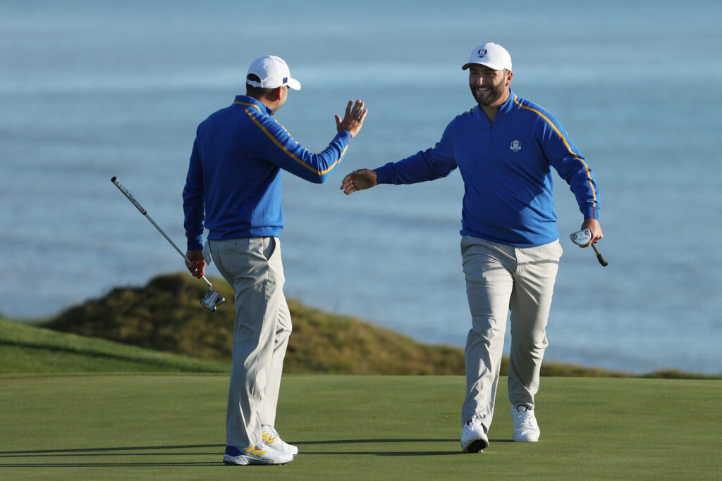 Sergio Garcia and Jon Rahm