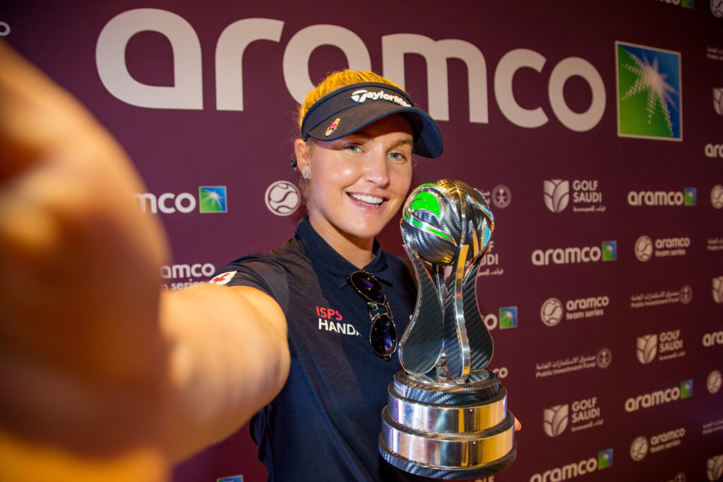 Charley Hull Aramco Team Series New York