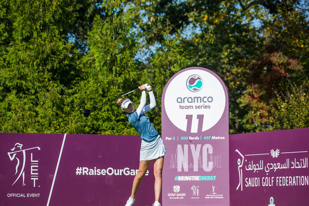 Nelly Korda Aramco Team Series