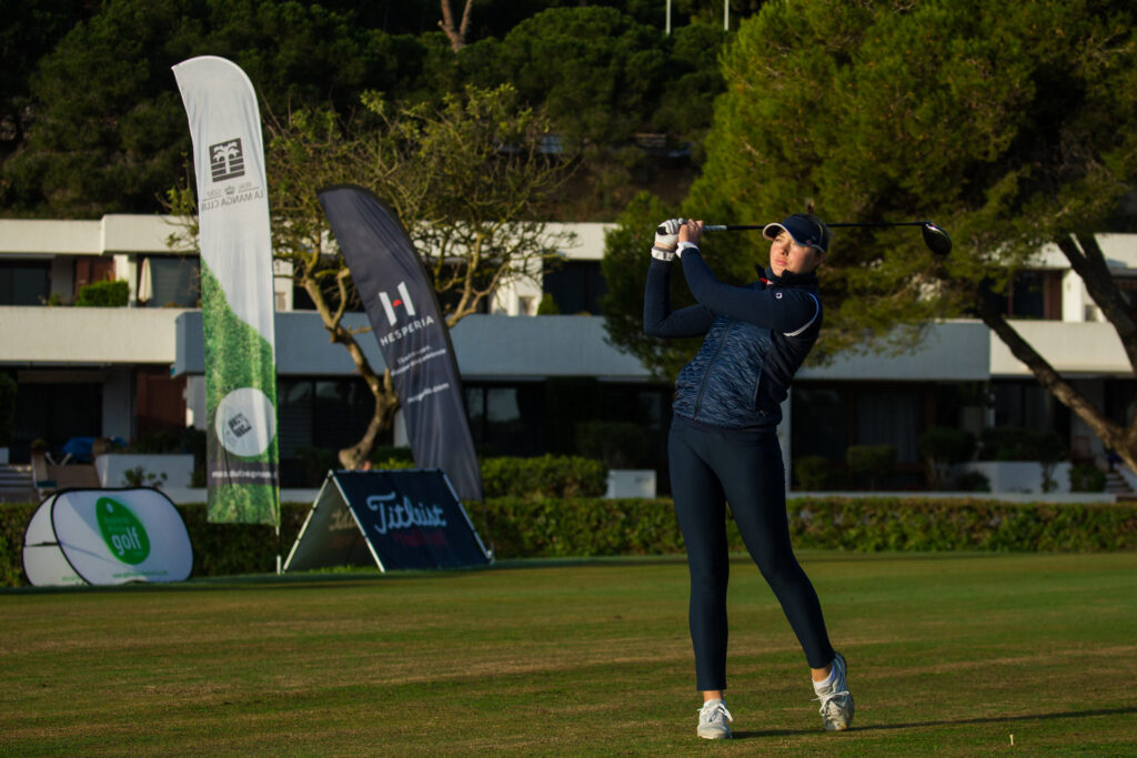 Georgina Blackman at LET Q-School