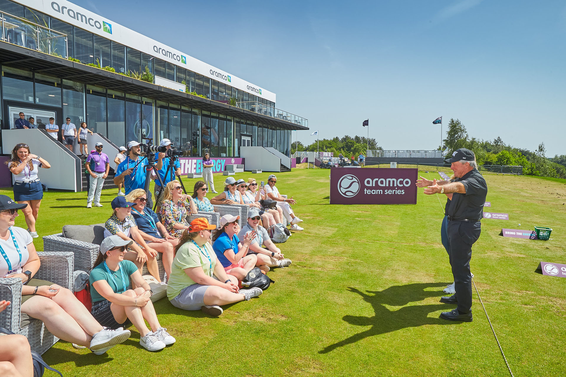 Hannah Crump gary Player Aramco Team Series