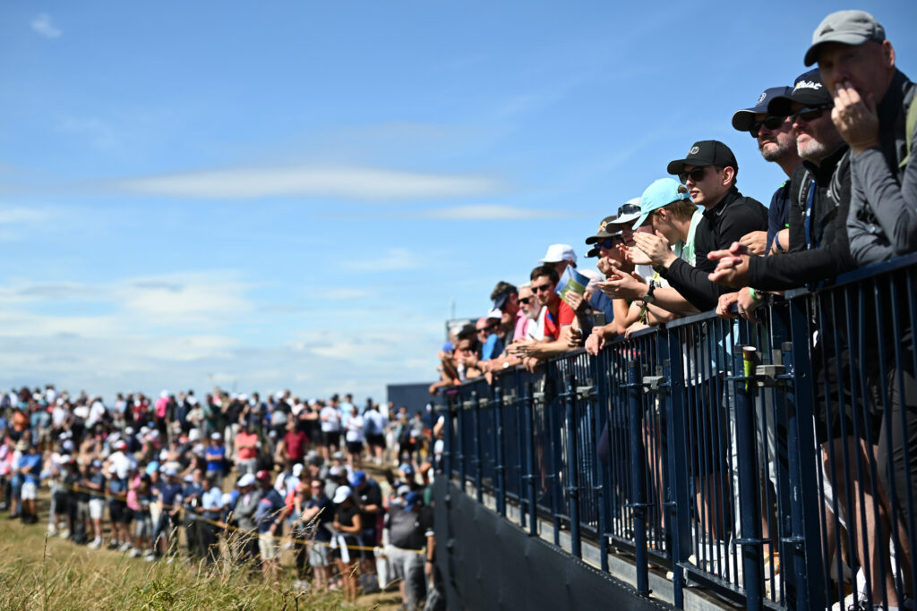 Crowds Day 3 at The Open