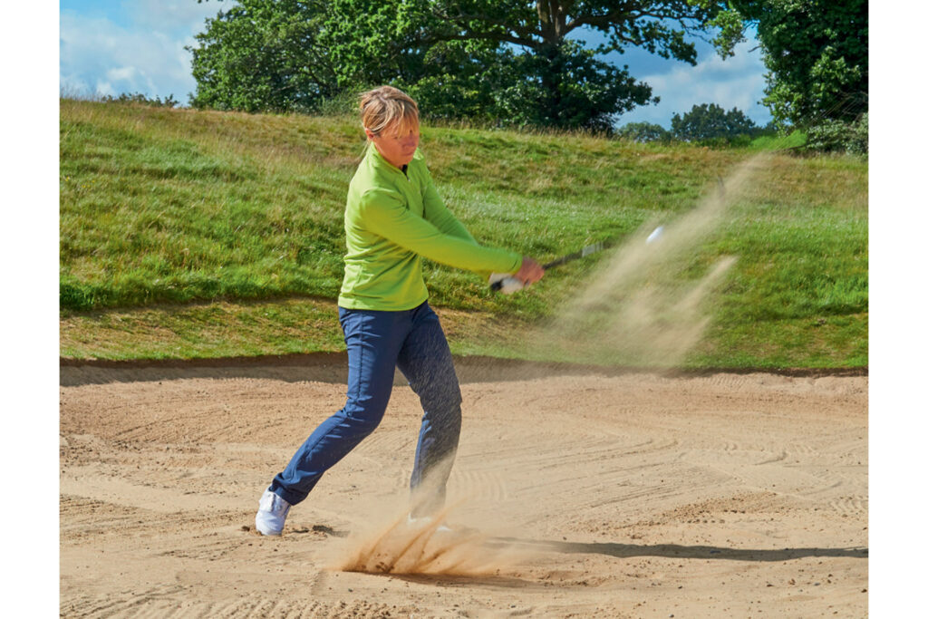 How much sand to take in bunker