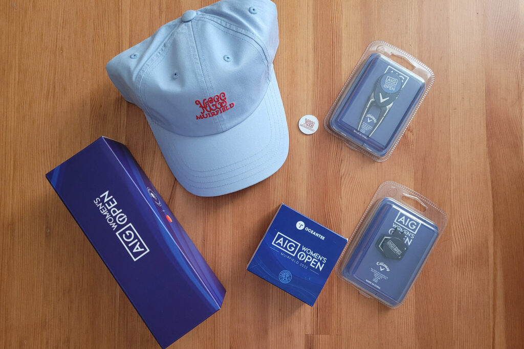 AIG Women's Open goody bag competition