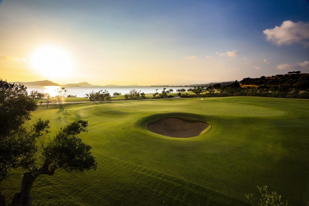 Costa Navarino Bay course 10th hole