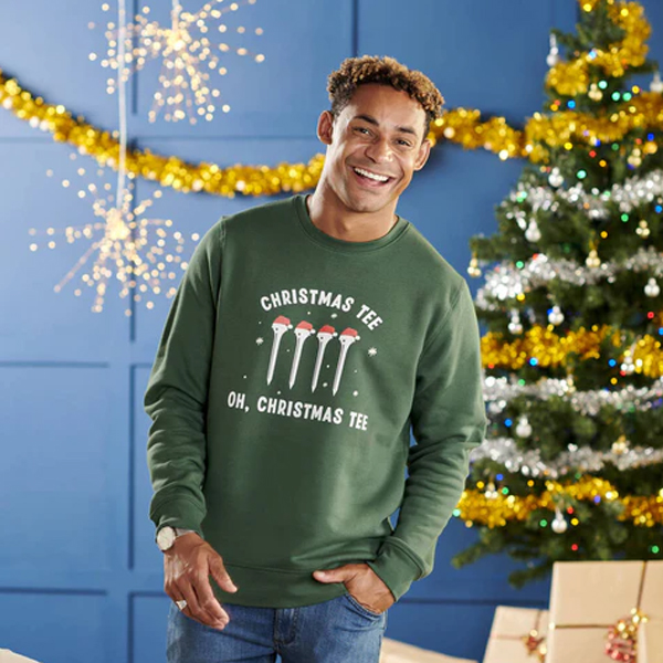 Golf themed christmas on sale jumpers