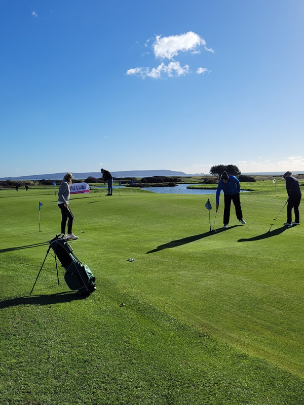 Women & Golf Business Networking putting session