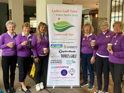 Badgemore Park Golf Club ladies volunteer at Ladies Golf Tour event