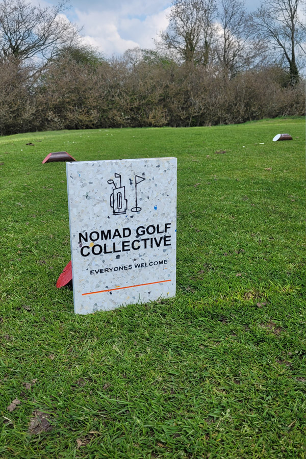 Nomad Golf Collective tee marker