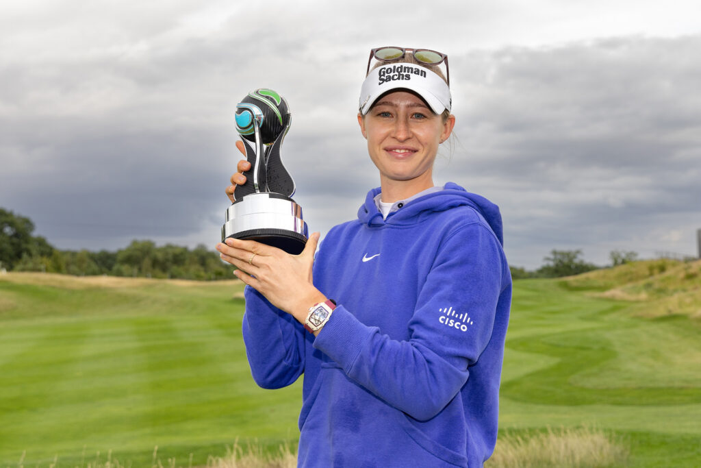 Nelly Korda Aramco team Series London