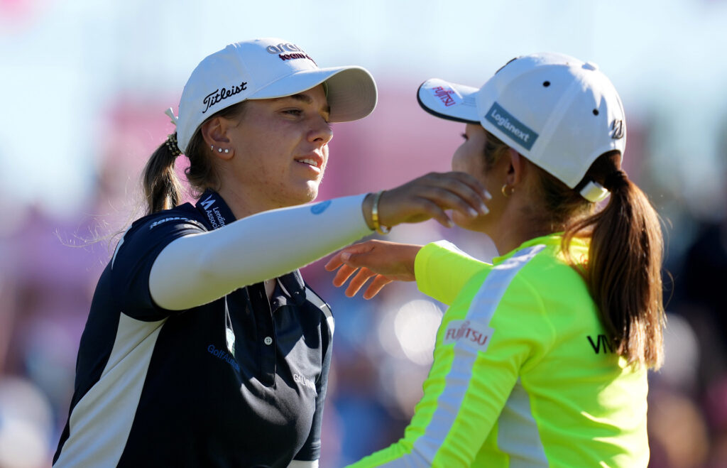 Steph Kyriacou and Ayaka Furue