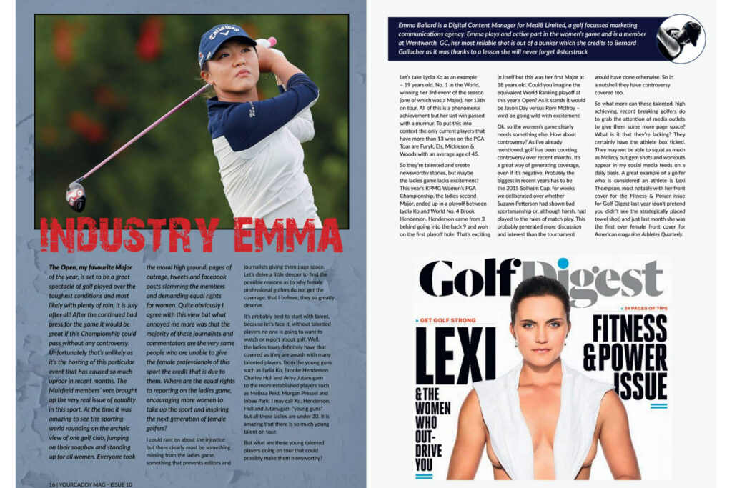 Your Caddy article