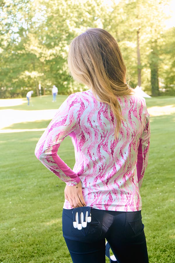 Balance Long Sleeve Zip Top