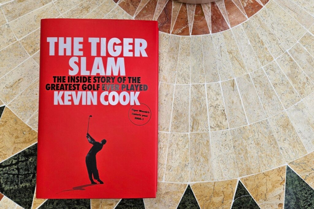The Tiger Slam book cover by Kevin Cook