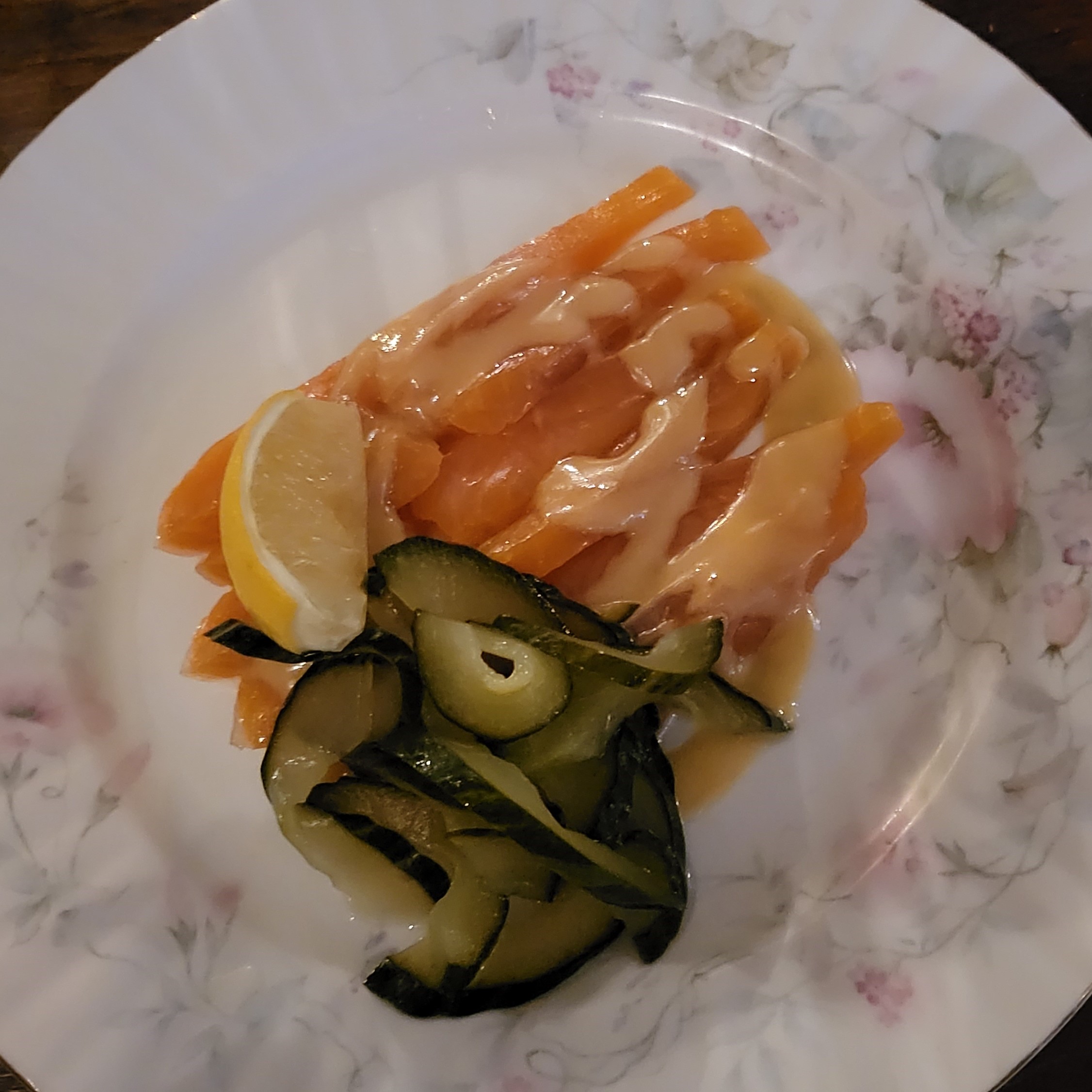 Smoked trout