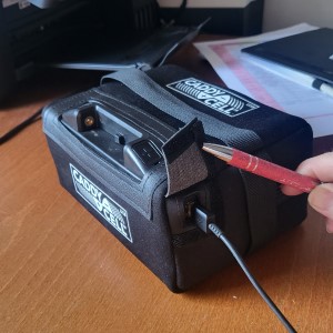 Battery with USB port