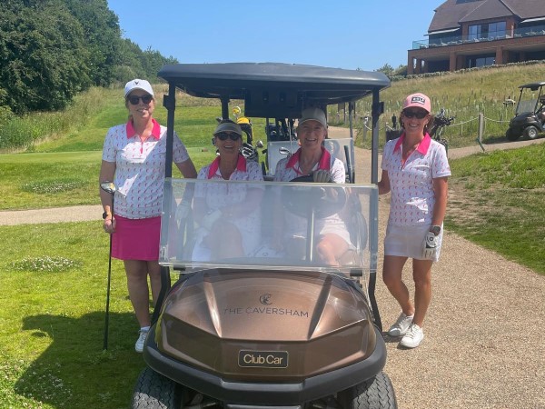 Most co-ordinated team - Royal Ascot ladies rocking their Famara Golf outfits