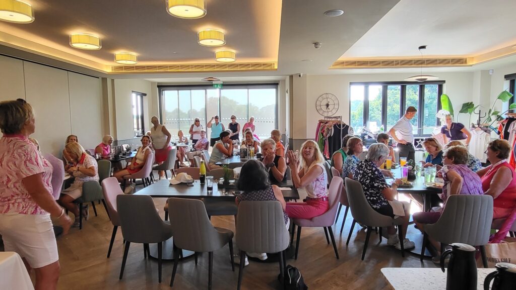 After golf in the View Room at The Caversham