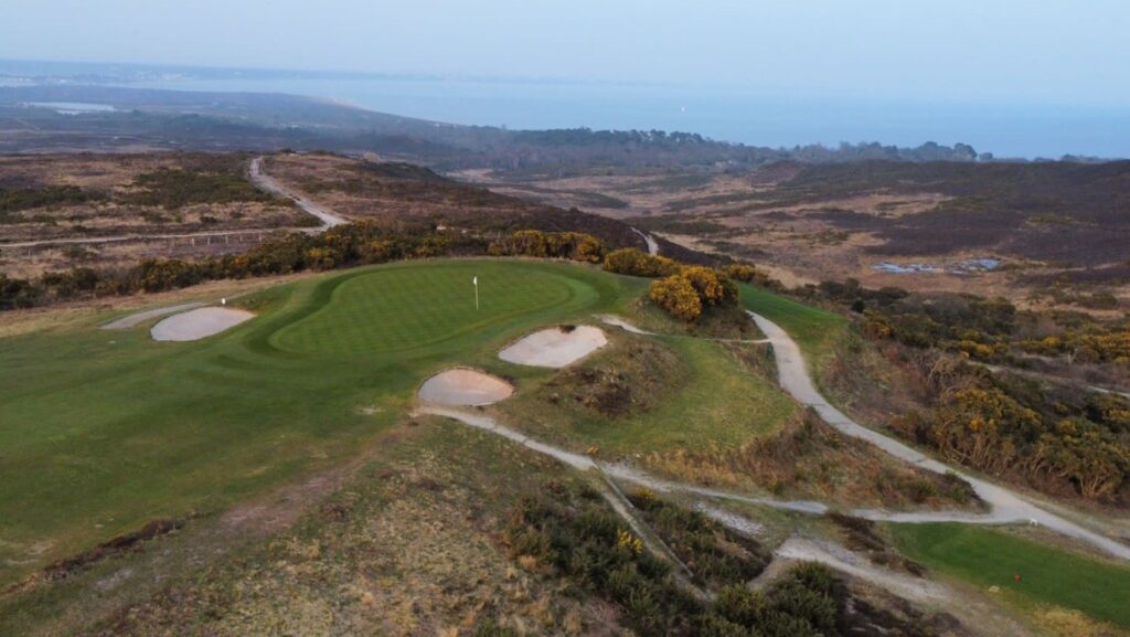 Isle of Purbeck Golf Club 5th green